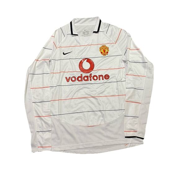Manchester United | Men’s Medium Retro Away 03/04 Long-Sleeve Jersey - Picture 1 of 7